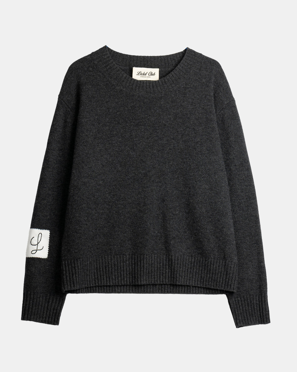 LIAM™ | Refined Cashmere Sweater | Dark Gray