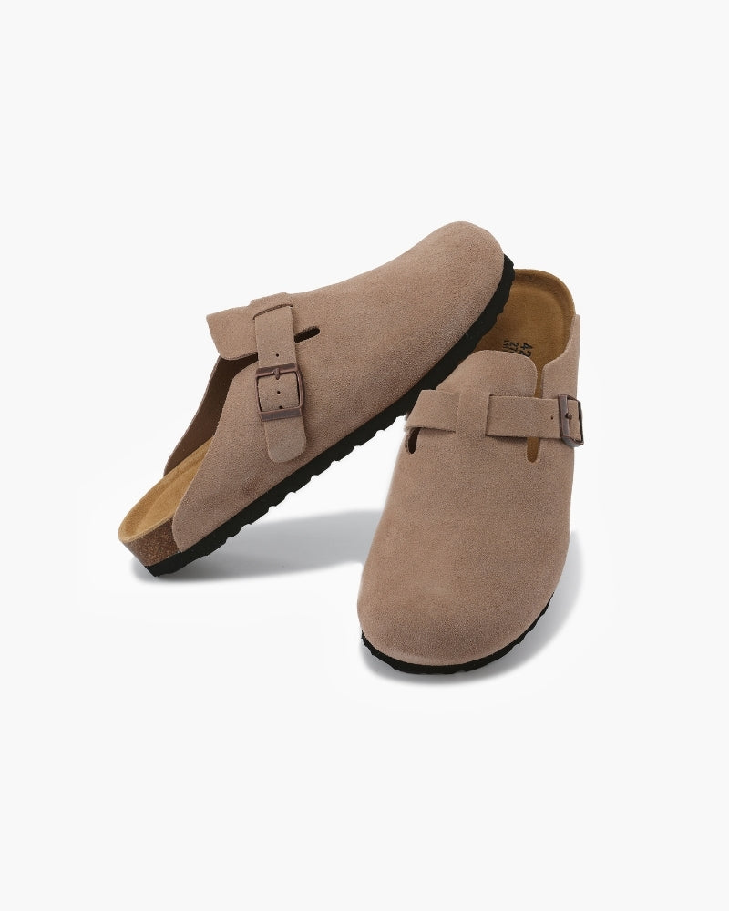 LIAM™ | SUEDE CLOGS