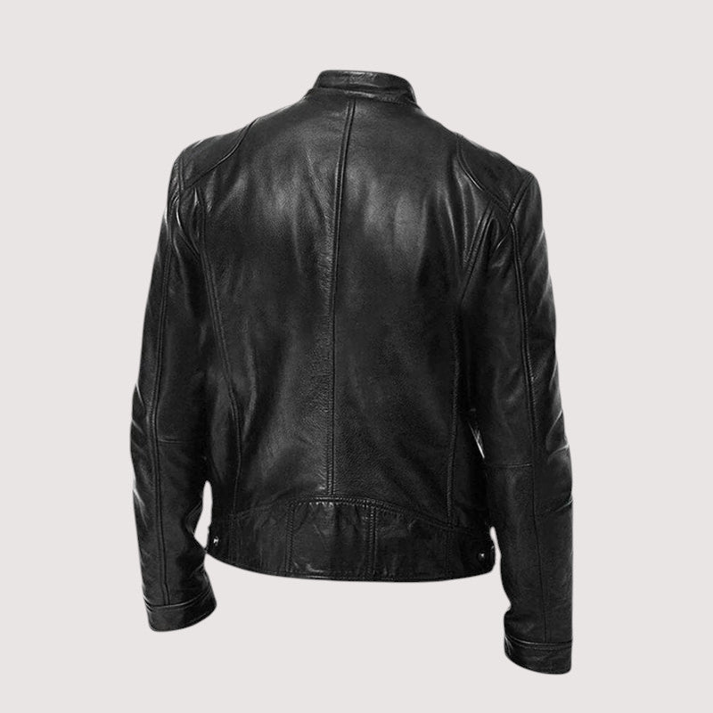 LIAM™ | ELEGANT LEATHER JACKET
