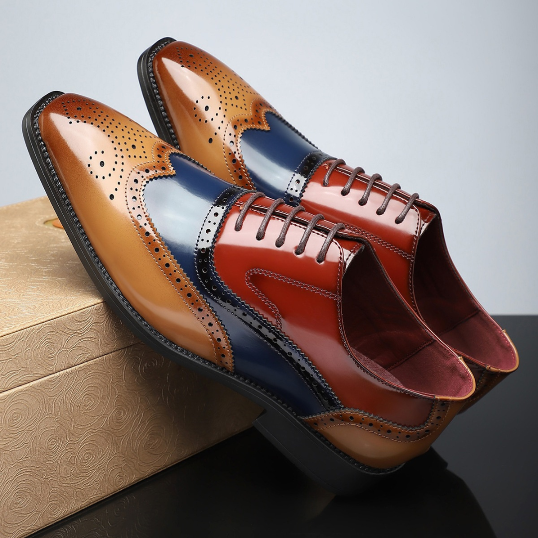 LIAM™ | Men's Wingtip Brogue Oxford