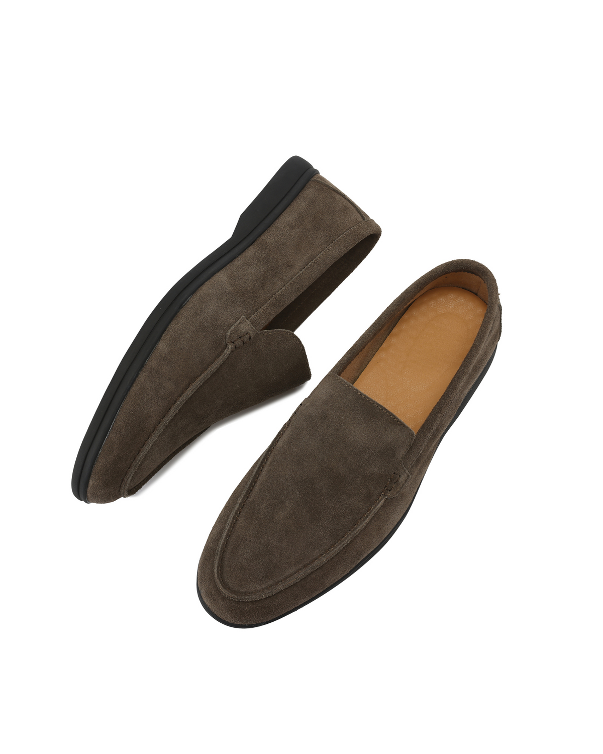 LIAM™ | PREMIUM SUEDE LOAFERS - BLACK SOLES