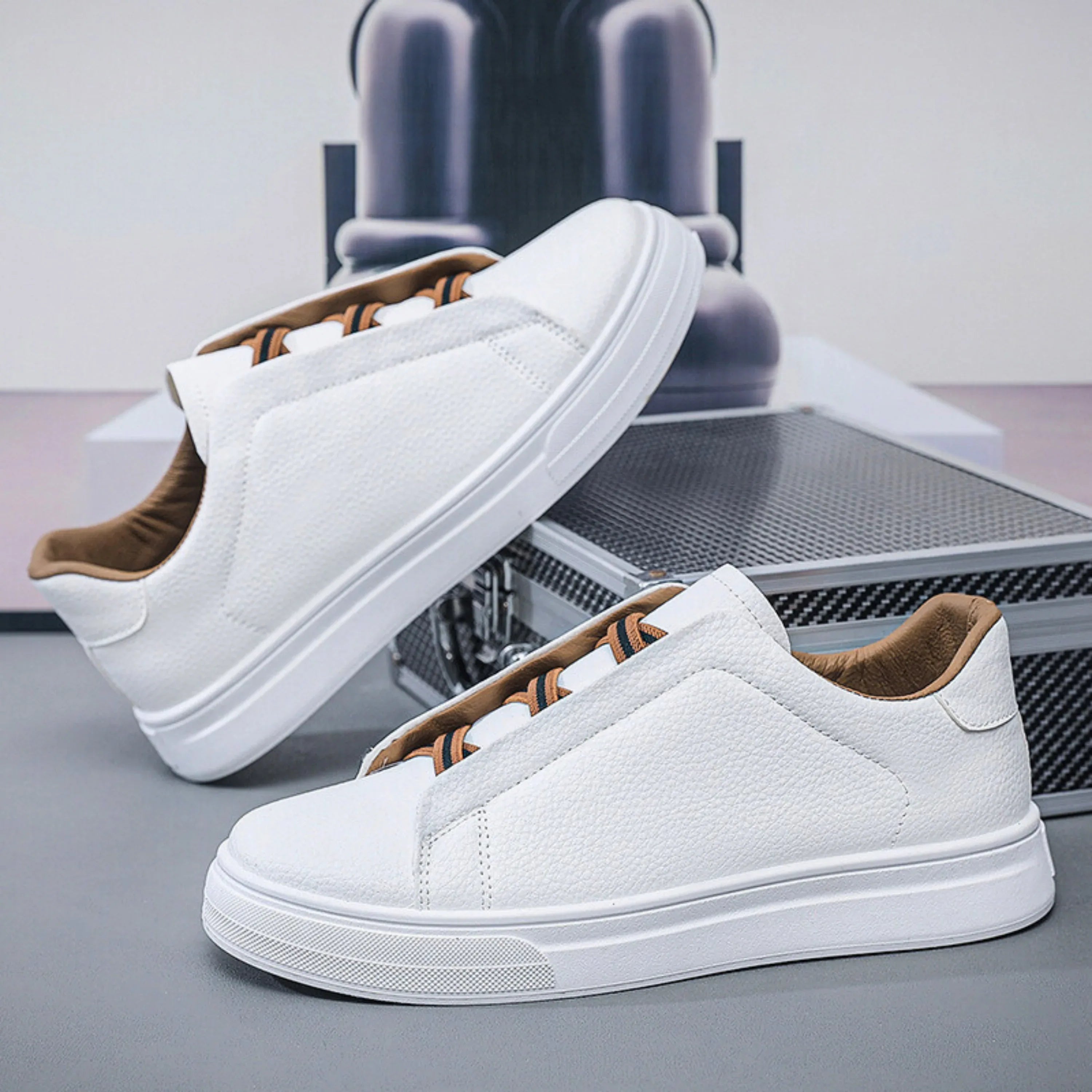 LIAM™ | Men's Slip-On Court Shoes