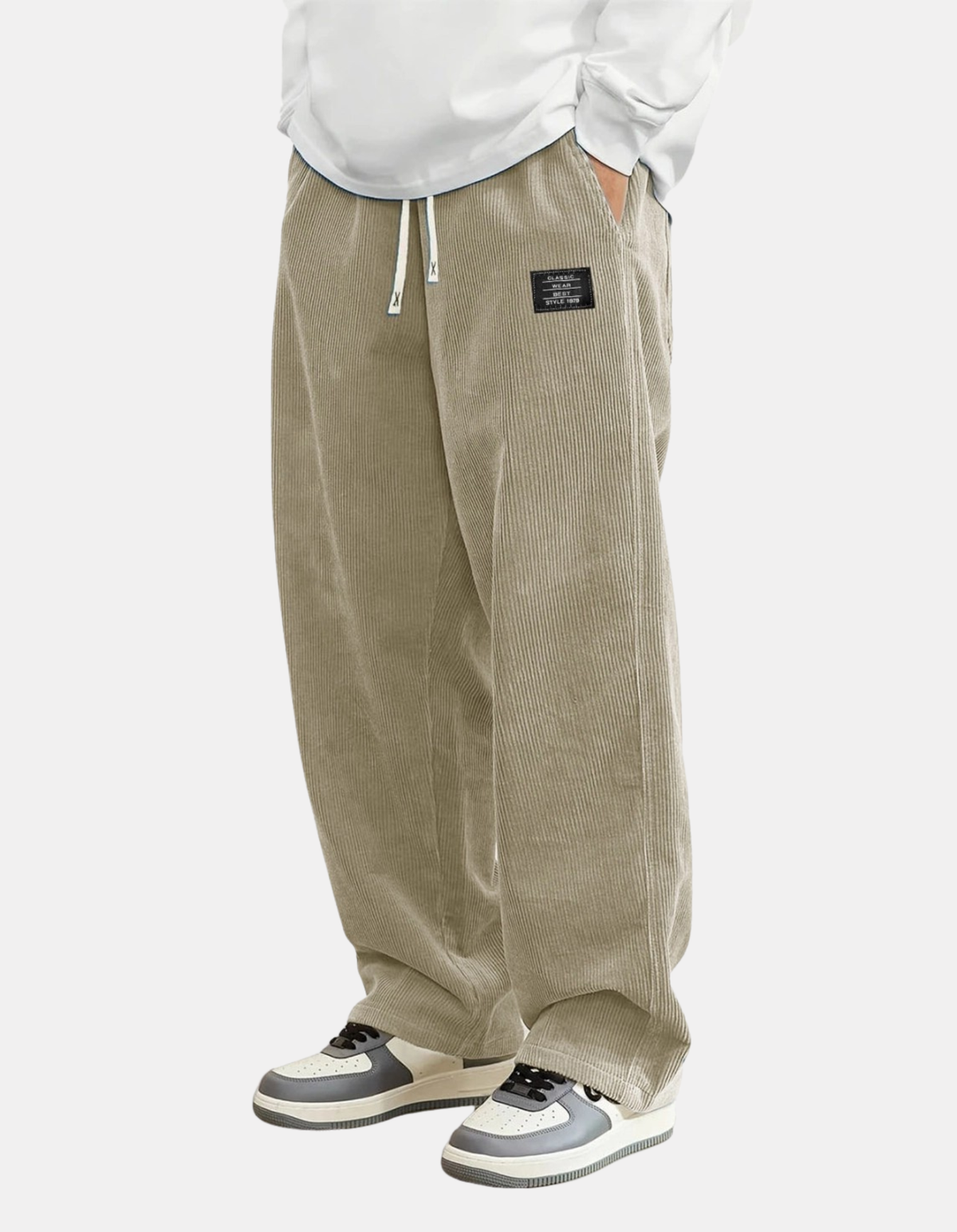 LIAM™ | James Relaxed-fit Corduroy Trousers