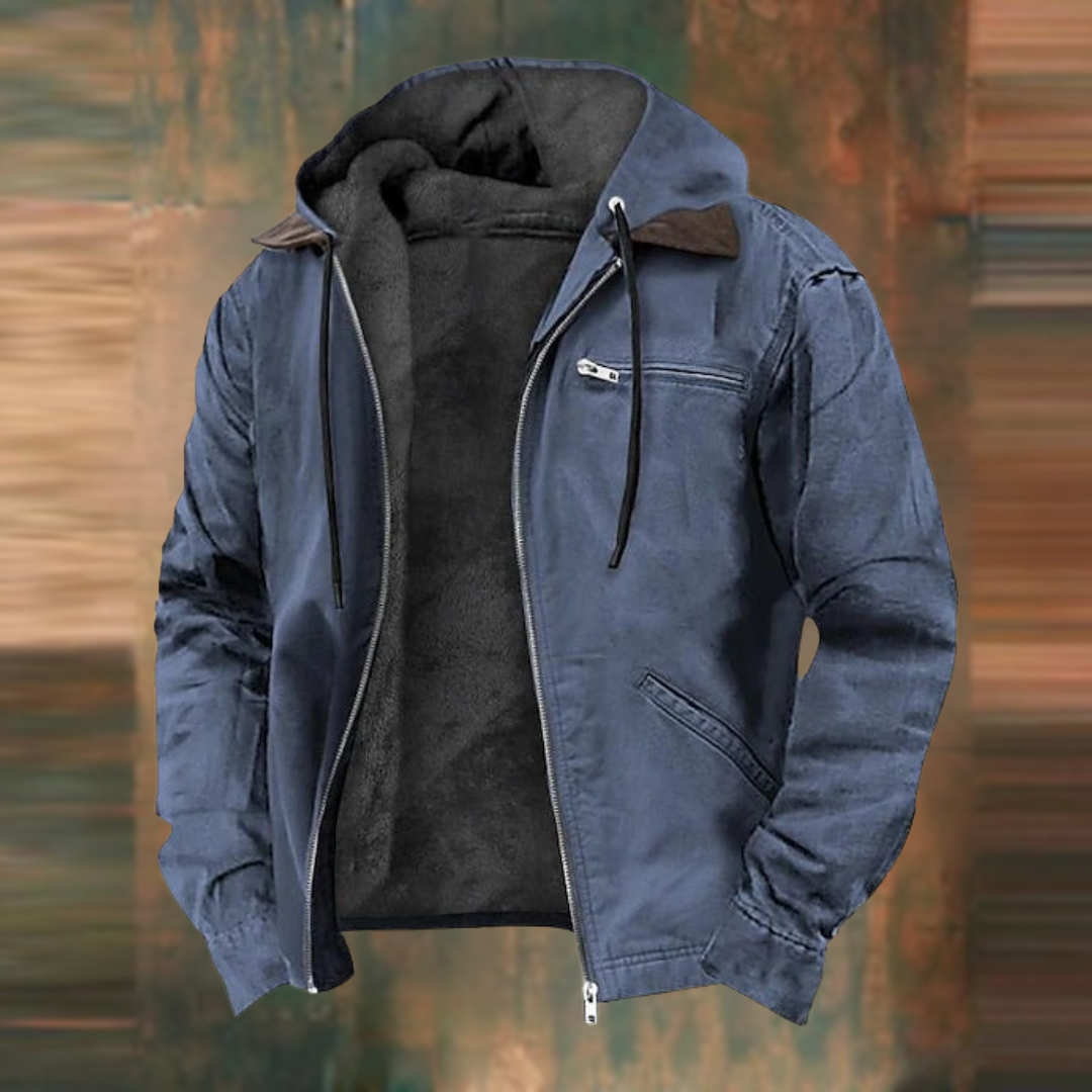 LIAM™ | Lined Hoodie Jacket
