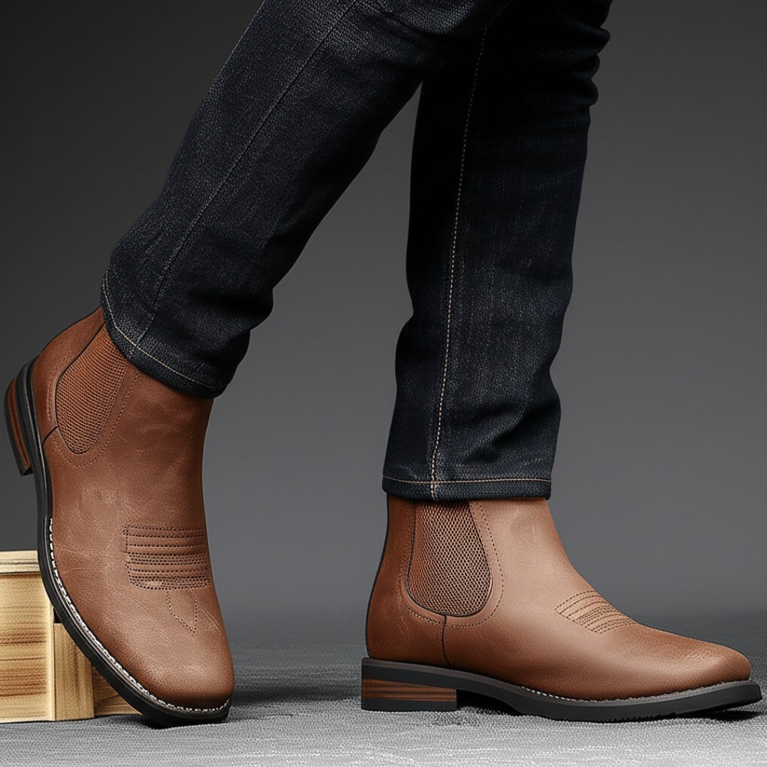LIAM™ | CLASSIC LEATHER BOOTS