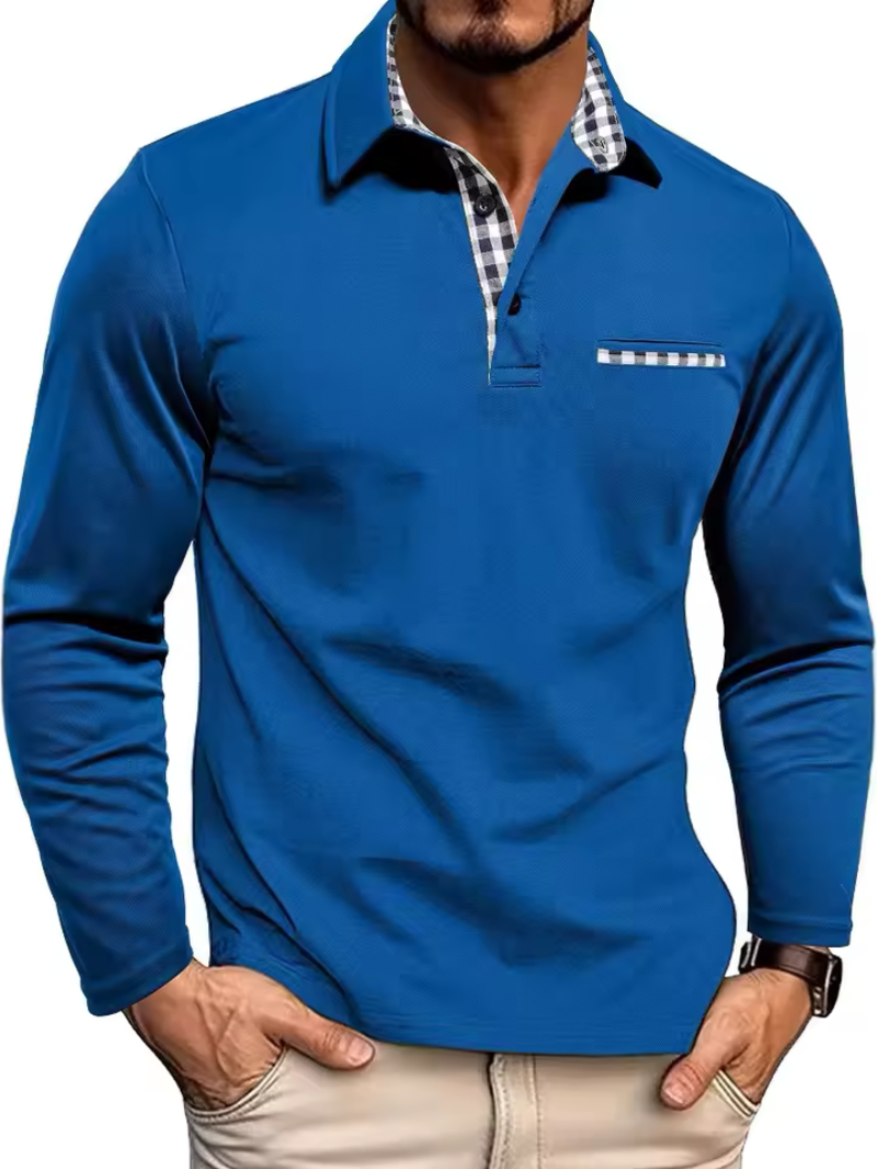 LIAM™ | Plaid Polo