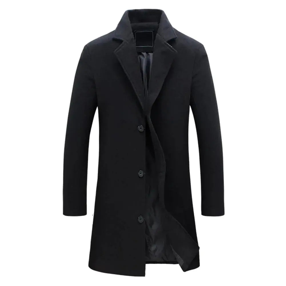 LIAM™ | Wool Overcoat
