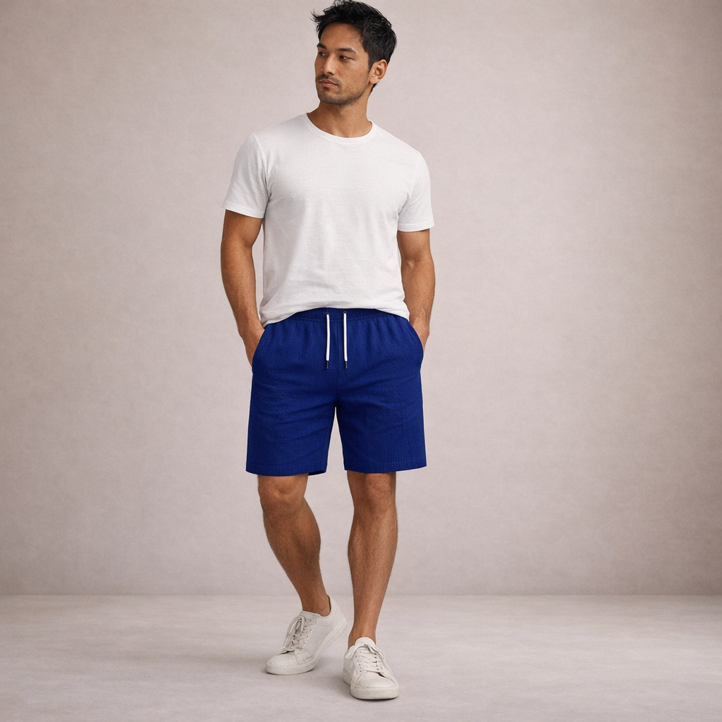LIAM™ | Linen Shorts