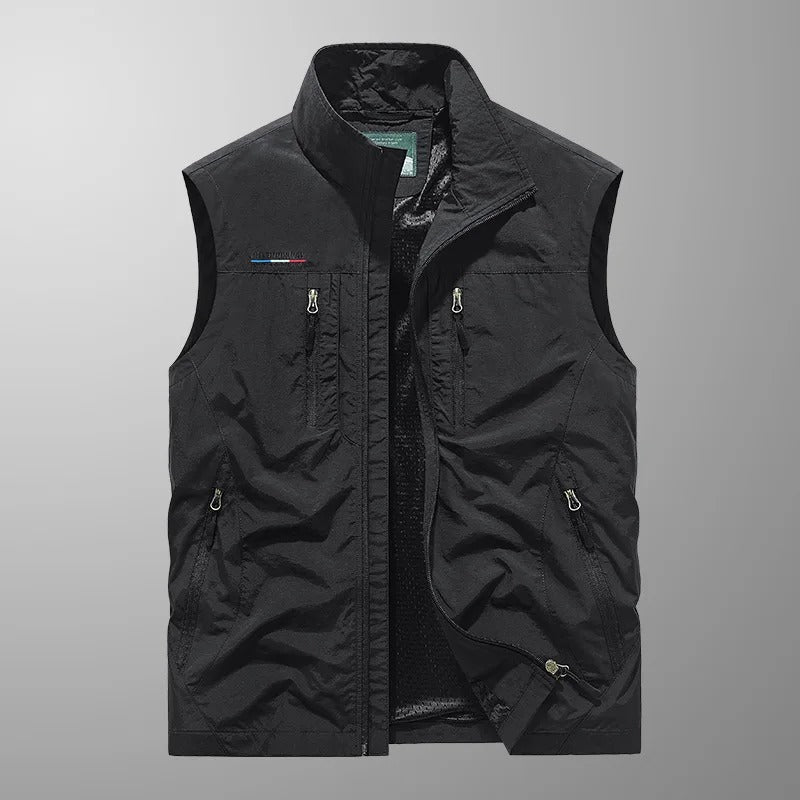 LIAM™ | Men's Nylon Zip Vest