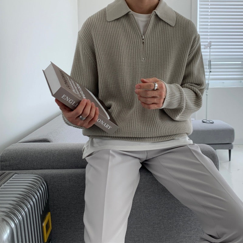 LIAM™ | Rason Zip-Up Sweater