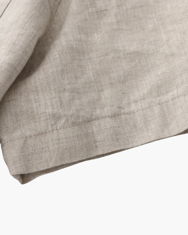LIAM™ | LINEN SHIRT (SHORTSLEEVE)