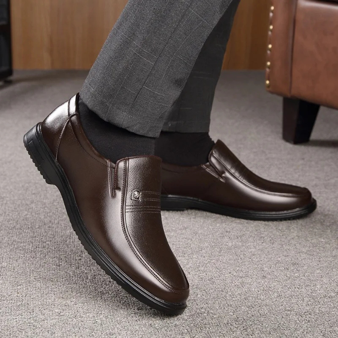 LIAM™ | LEATHER LOAFERS