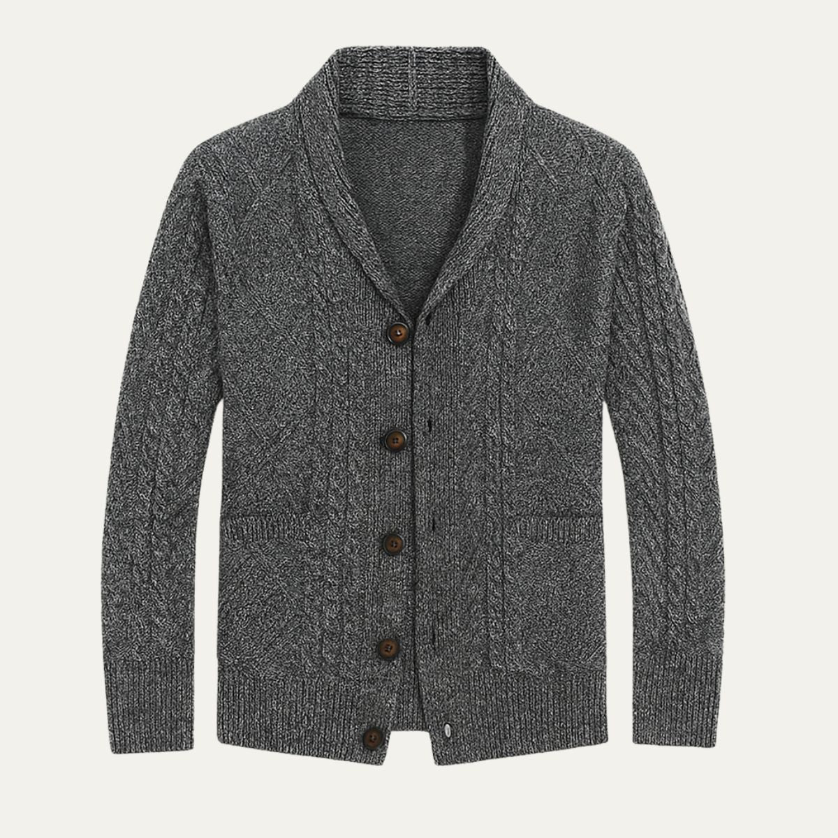 LIAM™ | Button-Front Cardigan
