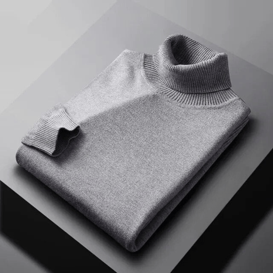 LIAM™ | André Ferran Cashmere Turtleneck