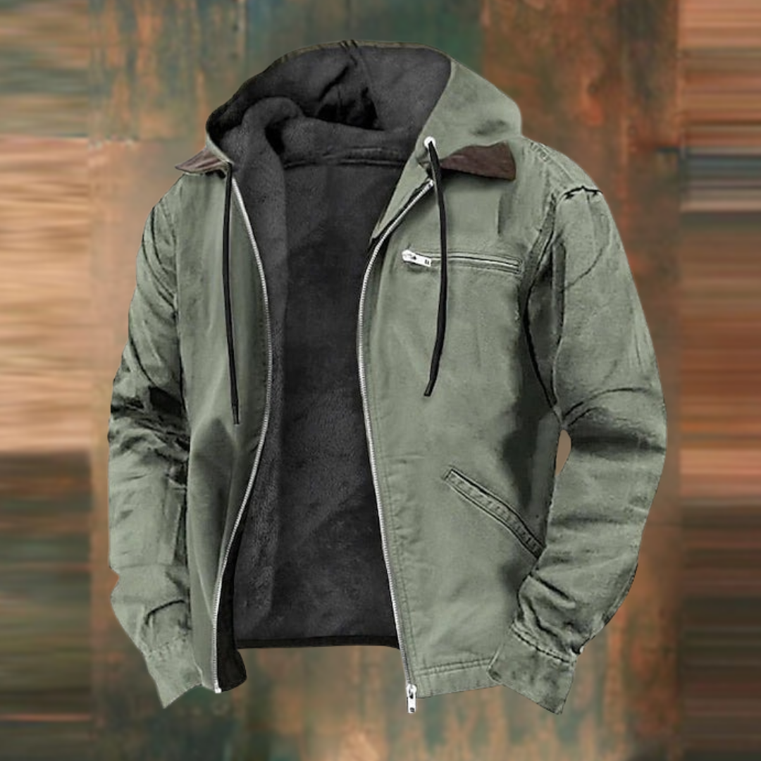 LIAM™ | Lined Hoodie Jacket