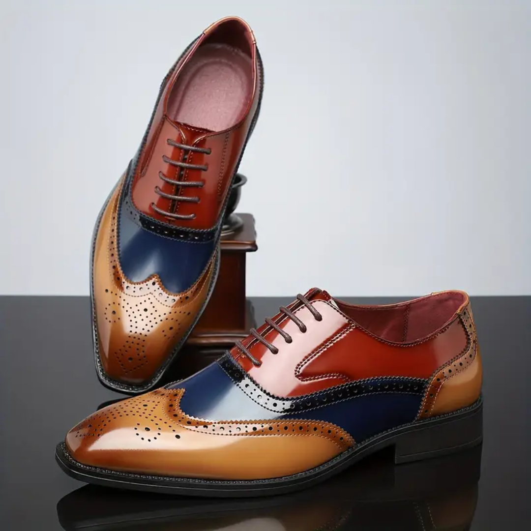 LIAM™ | Men's Wingtip Brogue Oxford