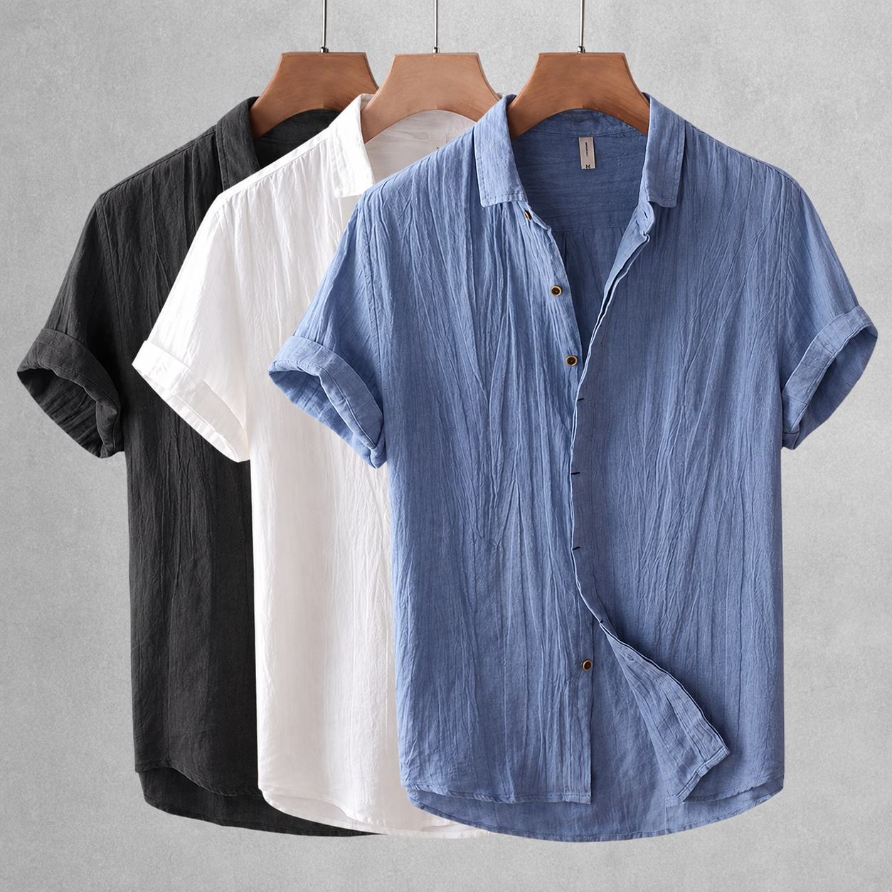 LIAM™ | Linen Beach Shirt