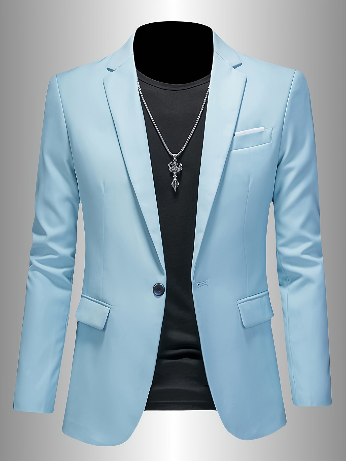 LIAM™ | Men's Skinny-Fit Woven Blazer