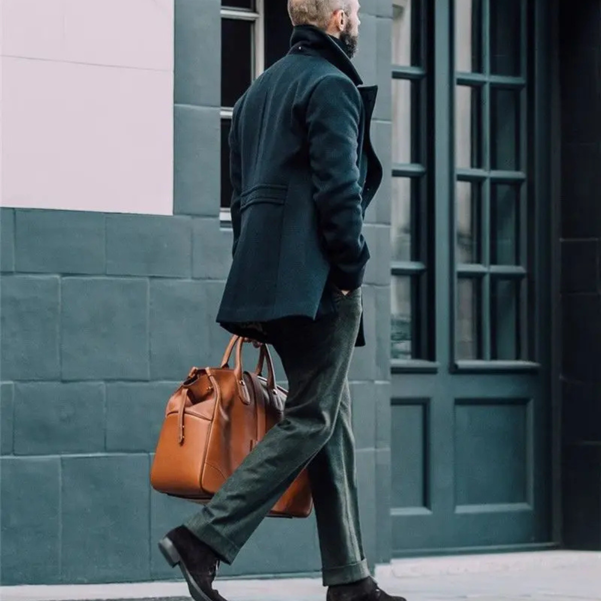 LIAM™ | Wool Peacoat