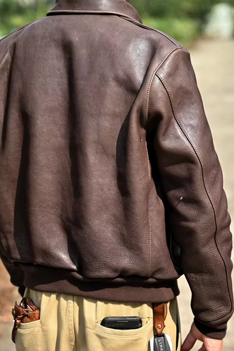 LIAM™ | Denver A-2 Bomber Jacket
