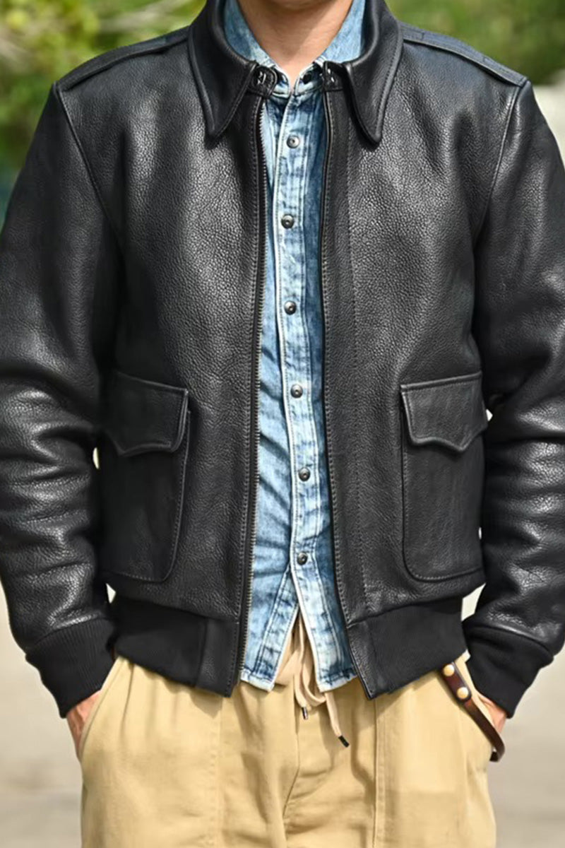 LIAM™ | Denver A-2 Bomber Jacket