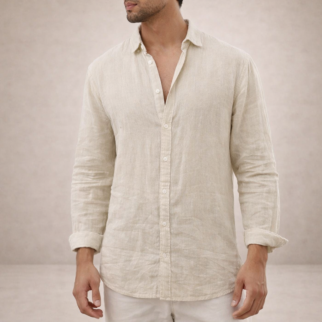 LIAM™ | Open Collar Shirt