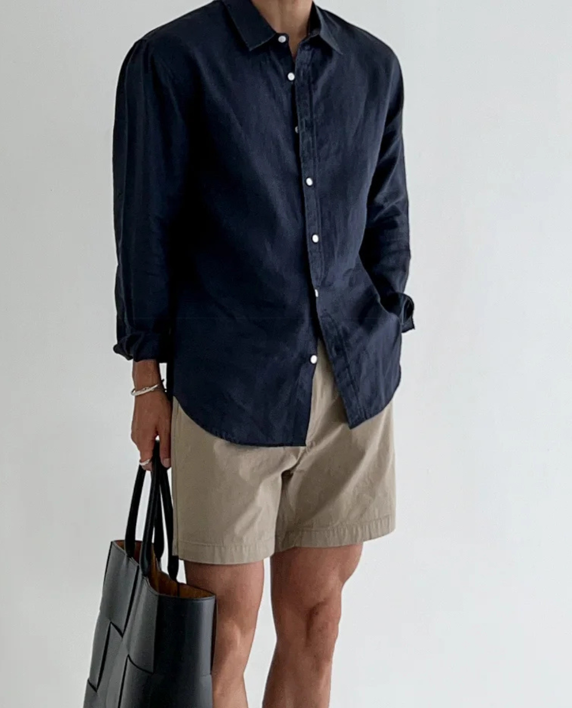 LIAM™ | Men's Santorini Linen Shirt
