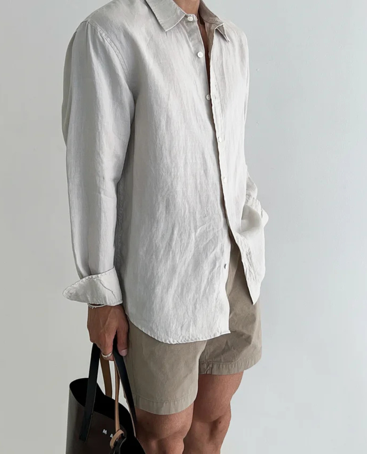 LIAM™ | Men's Santorini Linen Shirt