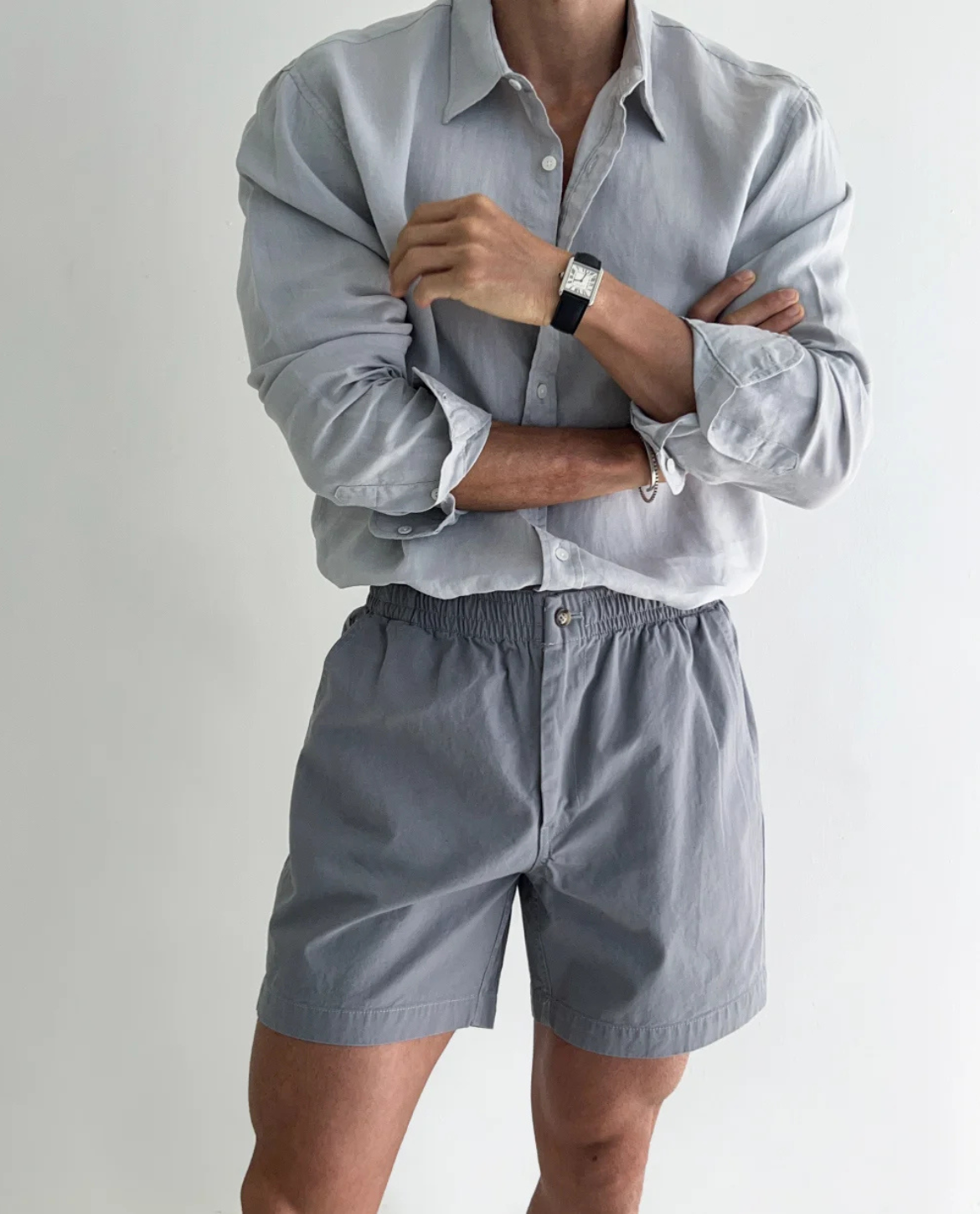 LIAM™ | Men's Santorini Linen Shirt