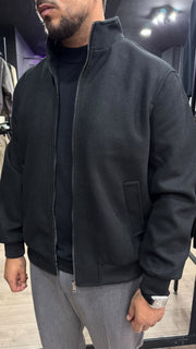 LIAM™ | Manhattan Wool-Effect Bomber Jacket