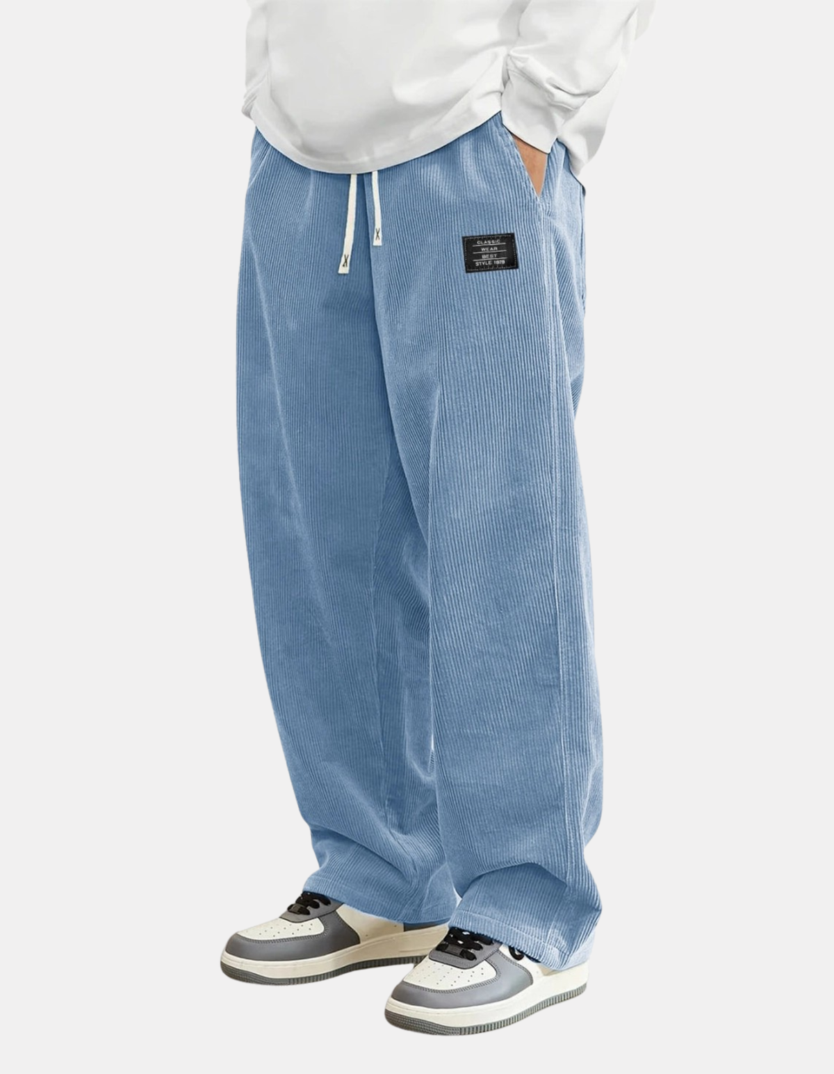 LIAM™ | James Relaxed-fit Corduroy Trousers