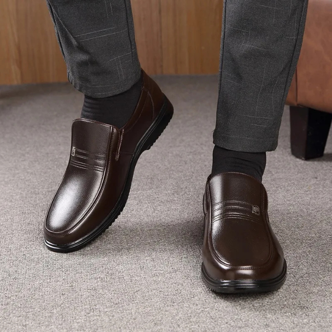 LIAM™ | LEATHER LOAFERS