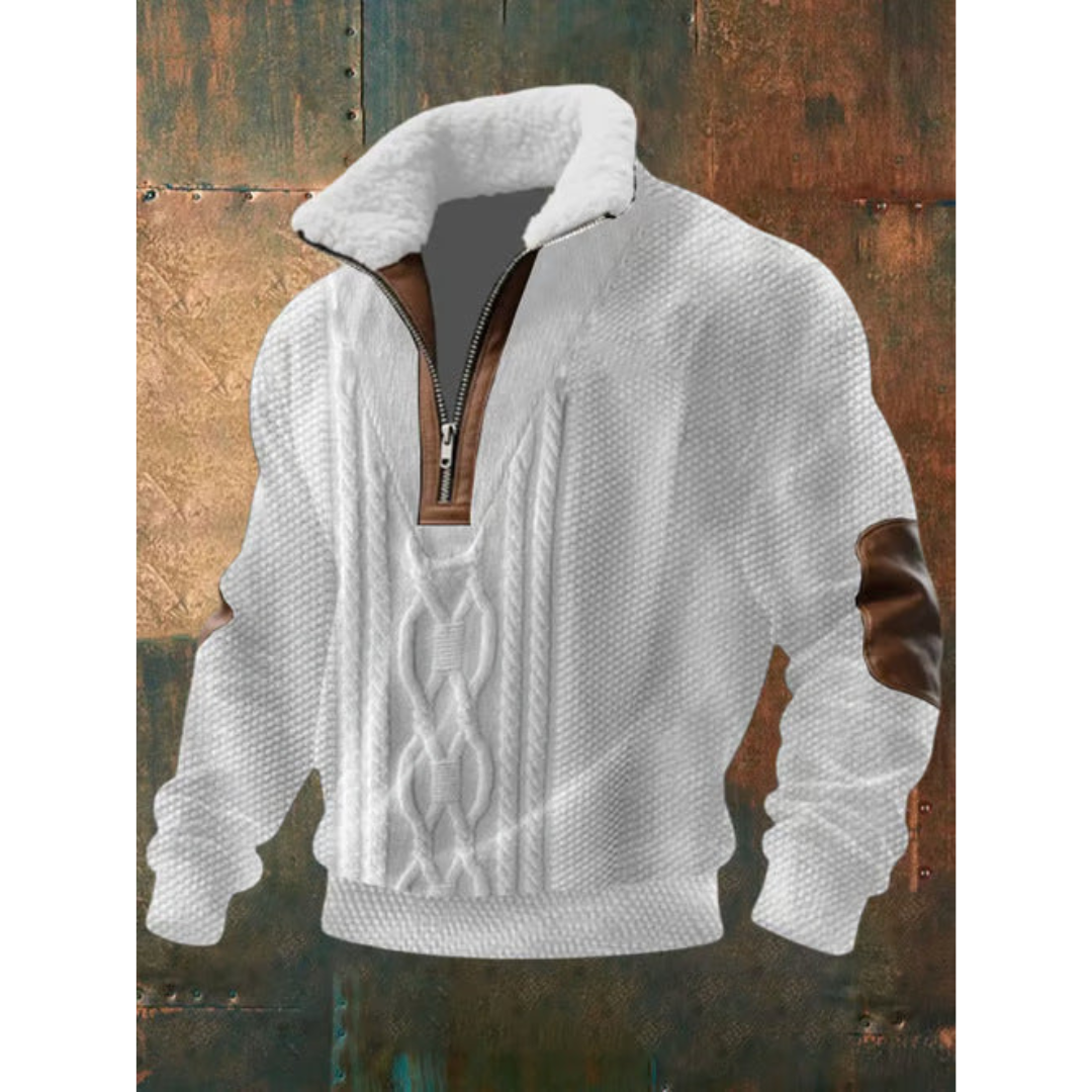 LIAM™ | HIGH COLLAR SWEATER