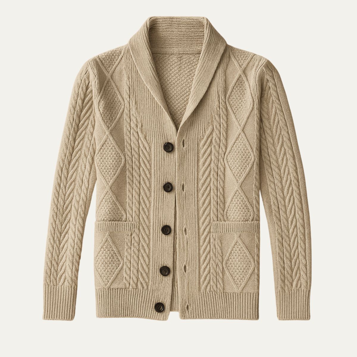 LIAM™ | Button-Front Cardigan