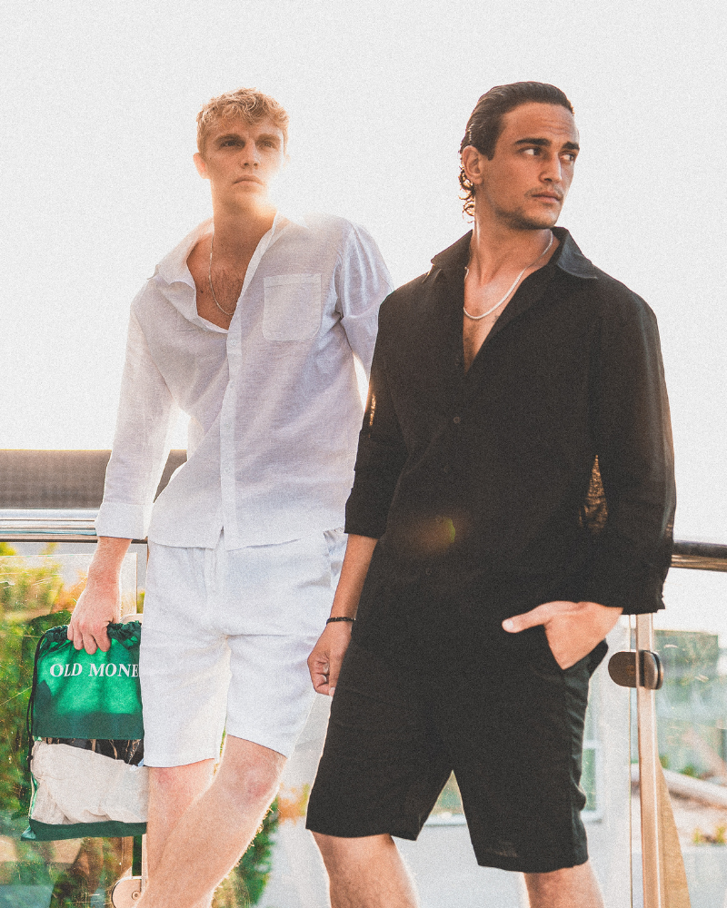 LIAM™ | PREMIUM LINEN SHORTS