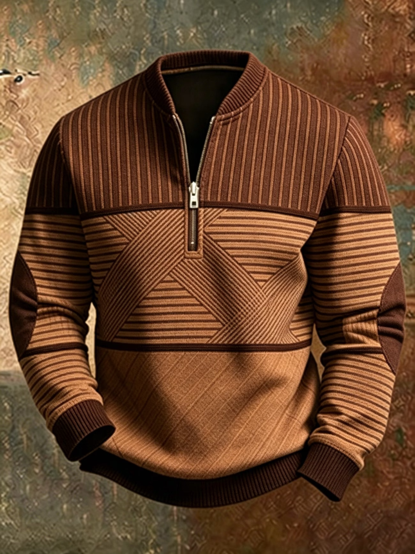 LIAM™ | Stylish Men's Half-Zip Sweater