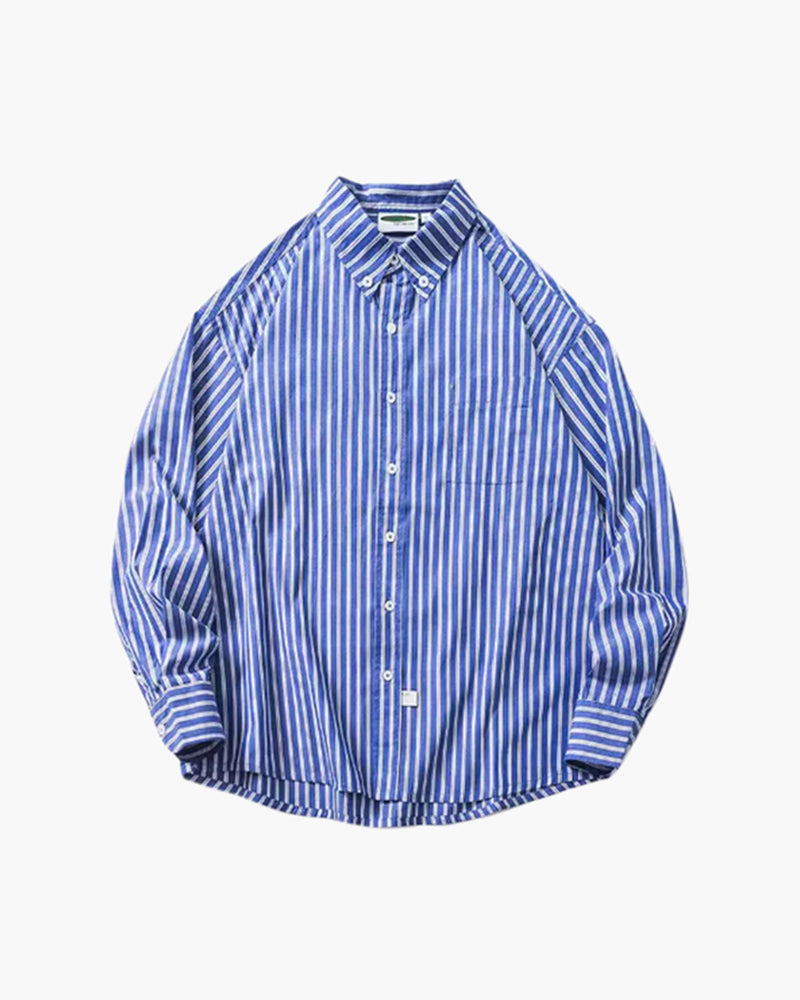 LIAM™ | OVERSIZED STRIPED SHIRT