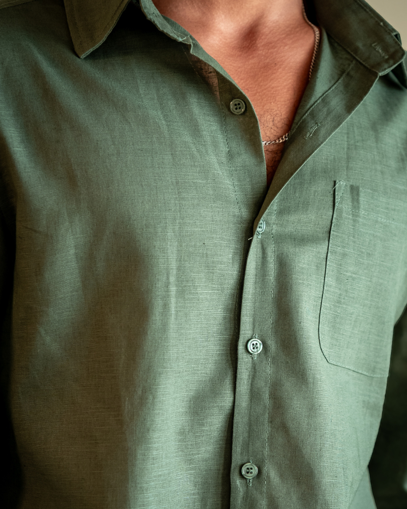 LIAM™ | 100% LINEN SHIRT