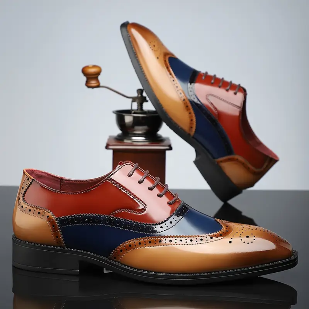 LIAM™ | Men's Wingtip Brogue Oxford