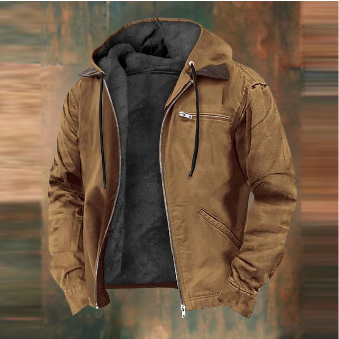 LIAM™ | Lined Hoodie Jacket