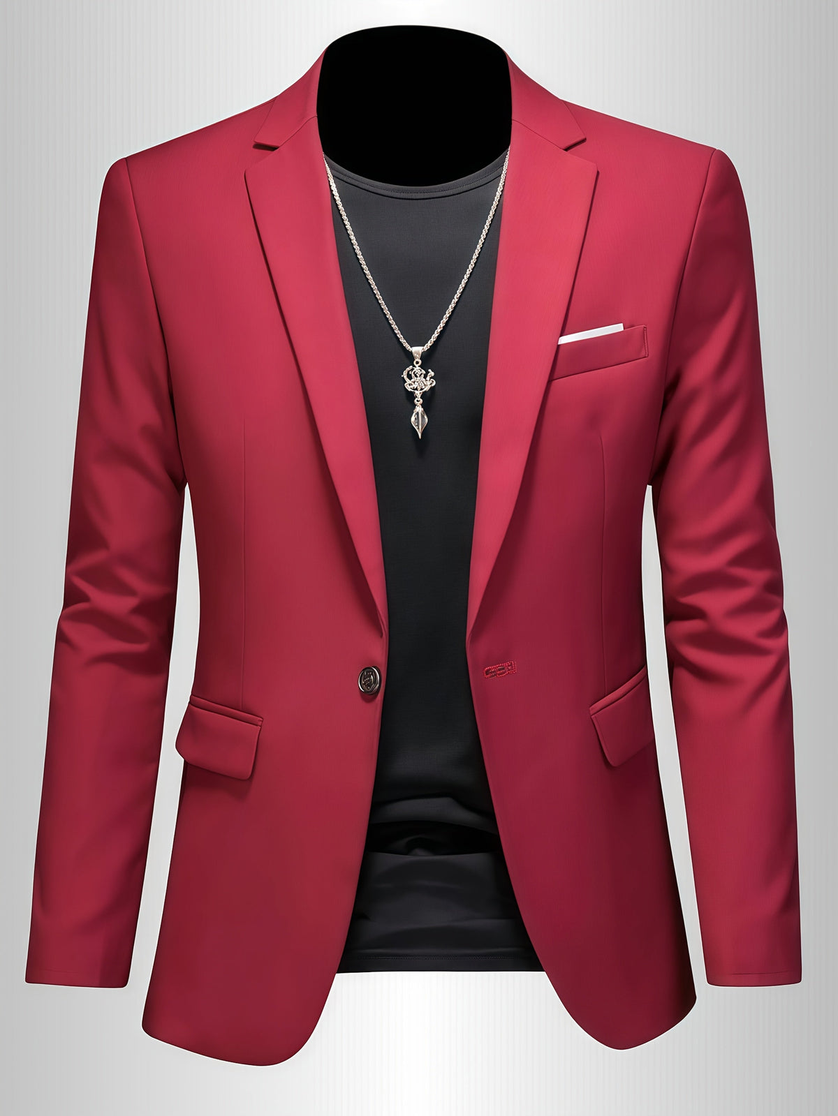 LIAM™ | Men's Skinny-Fit Woven Blazer