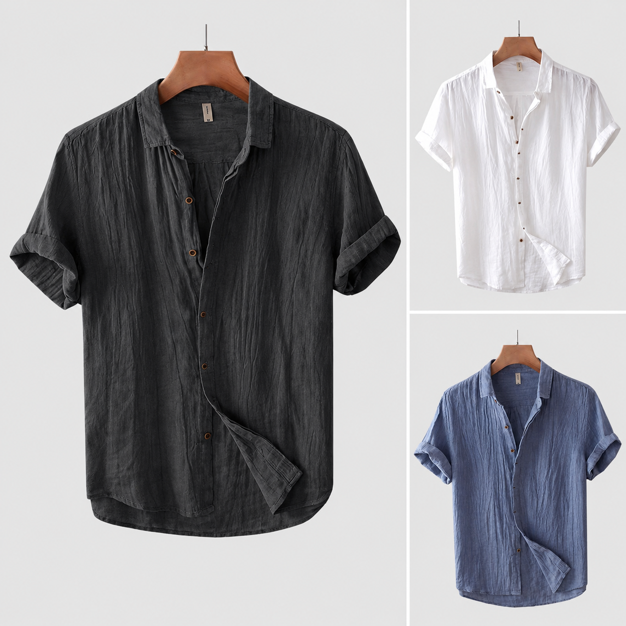 LIAM™ | Linen Beach Shirt