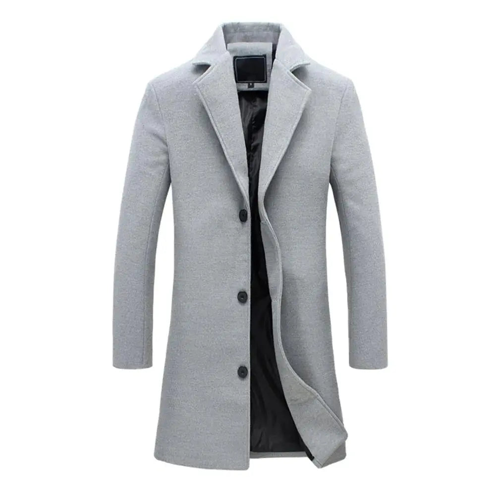 LIAM™ | Wool Overcoat