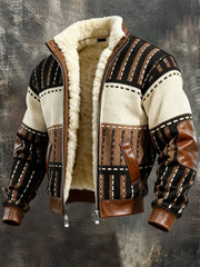 LIAM™ | Retro Fleece-Lined Jacket