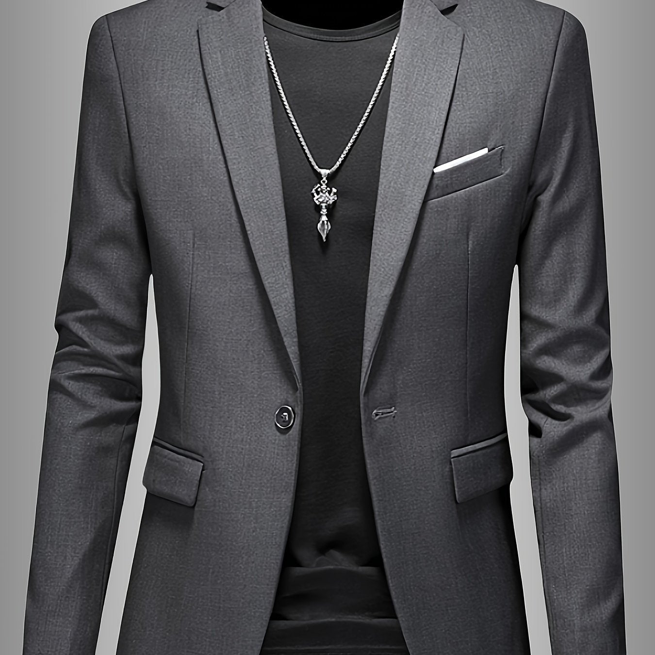 LIAM™ | Men's Skinny-Fit Woven Blazer
