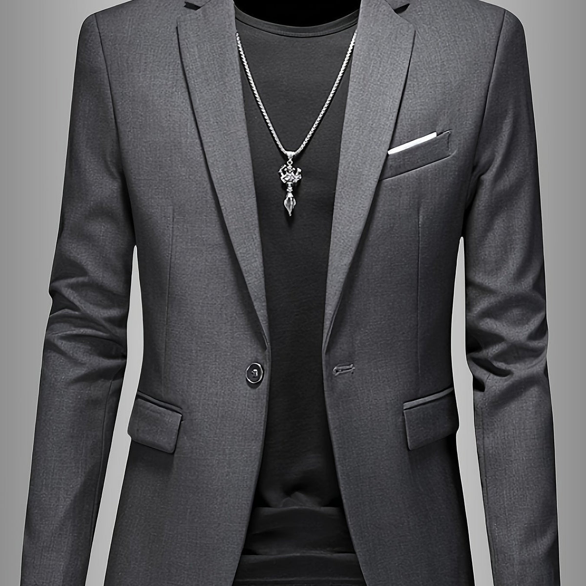 LIAM™ | Men's Skinny-Fit Woven Blazer