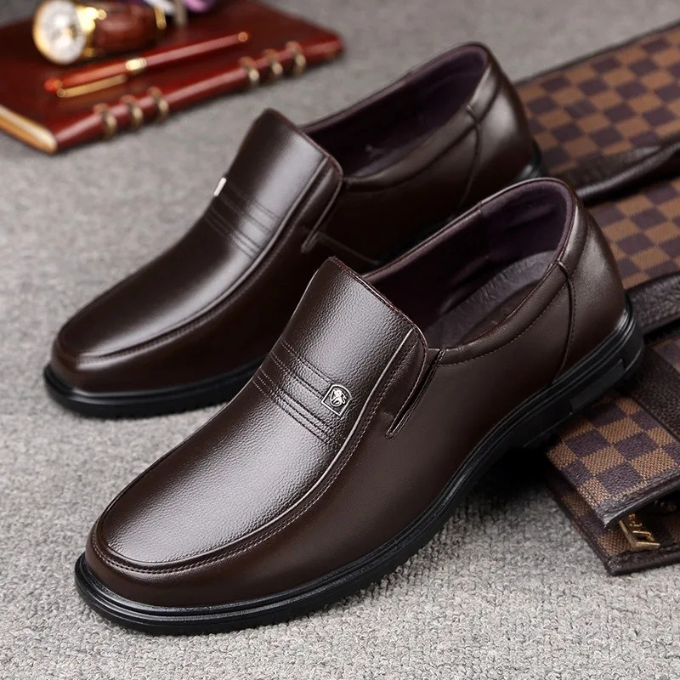 LIAM™ | LEATHER LOAFERS