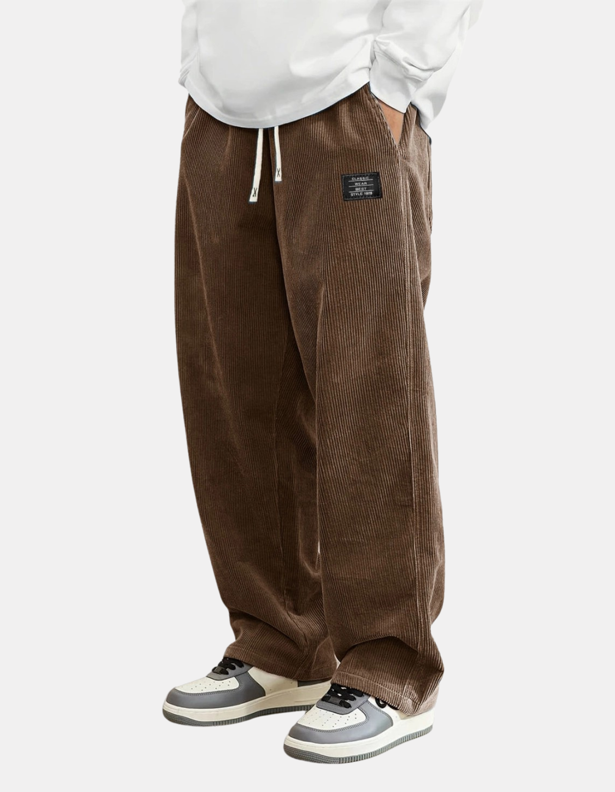 LIAM™ | James Relaxed-fit Corduroy Trousers