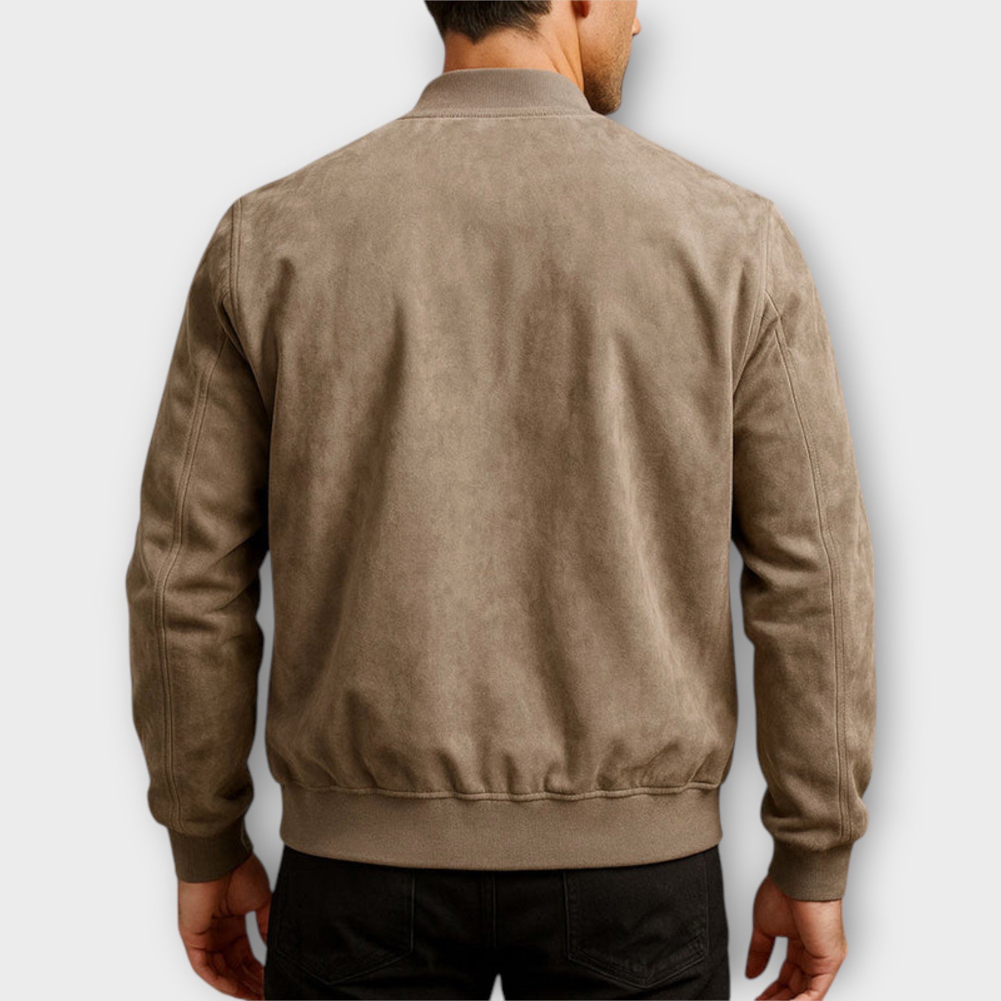 LIAM™ | SUEDE BOMBER JACKET