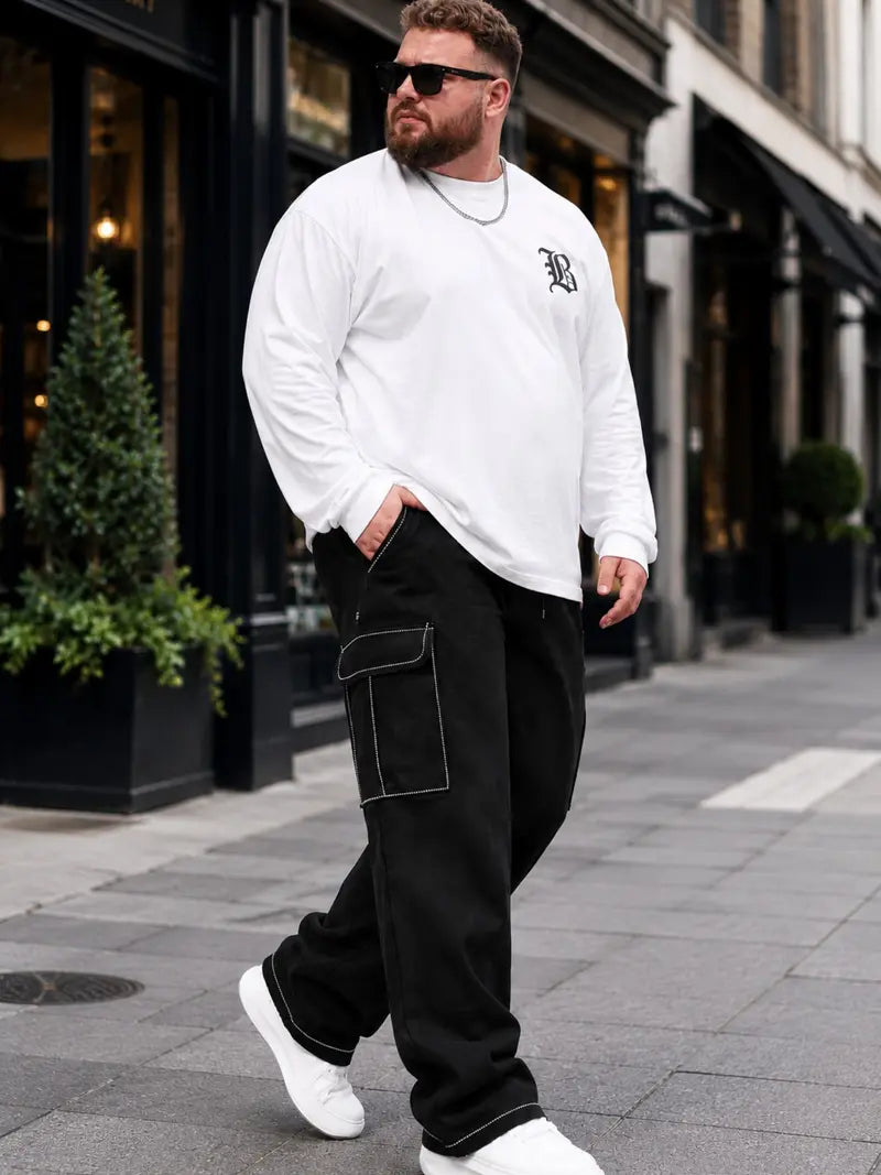 LIAM™ | Plus Size Men's Cargo Pants